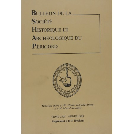 Mélanges Sadouillet-Perrin et Secondat
