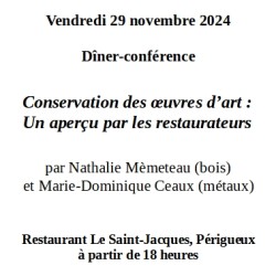 Dîner-conférence 29...