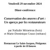 Dîner-conférence 29 novembre 2024